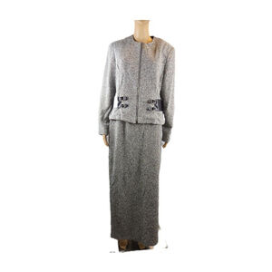 NWT | Joseph Ribkoff | Jutt 2 Pc dress suit | Gray | Women | Size 14
